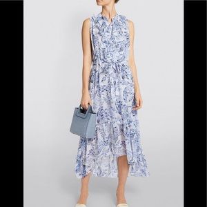 Misa Los Angeles Audra high low maxi dress